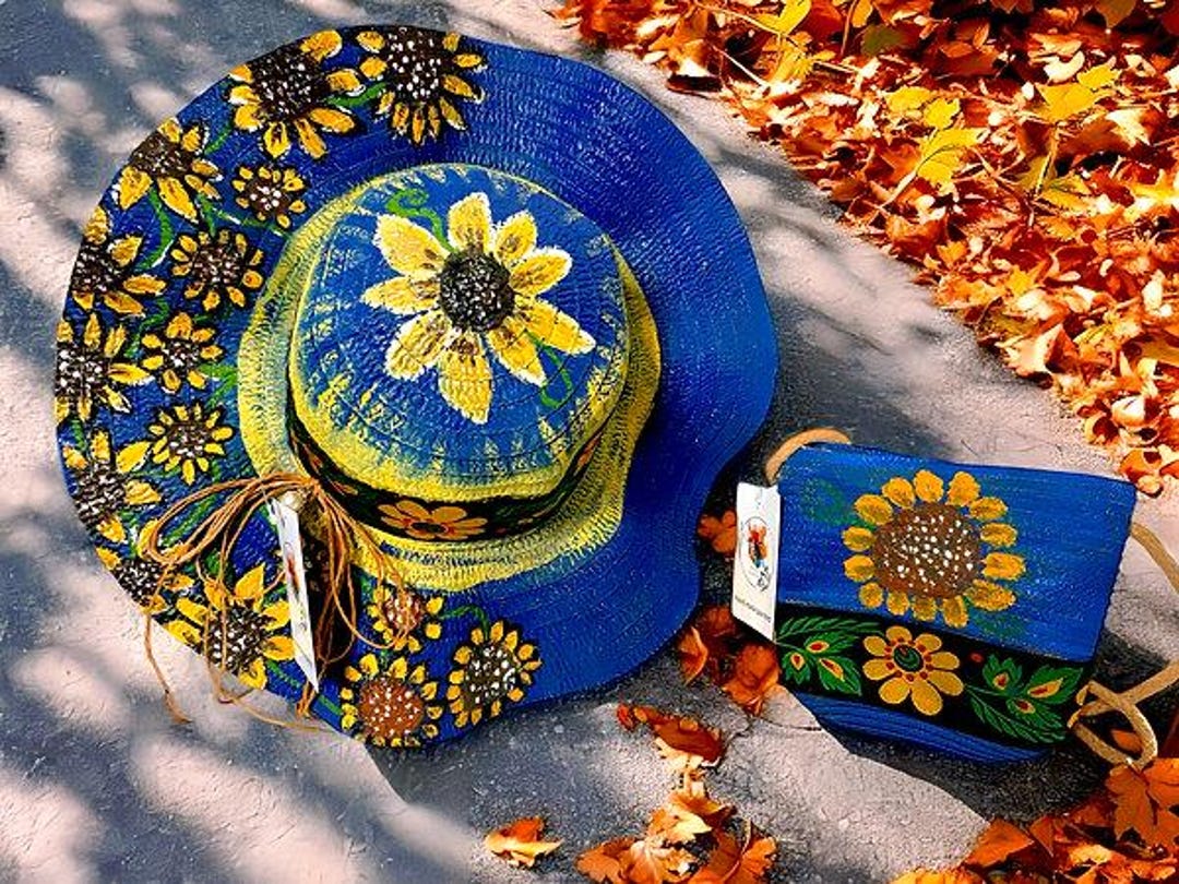 Azure Sunflower Chic/inspired by Nature - Etsy