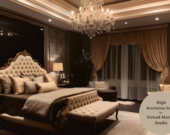 Zoom Virtual Background Master Bedroom Background | Virtual Workspace | Video Conference | Teams Background | Google Meet | Office Zoom Call