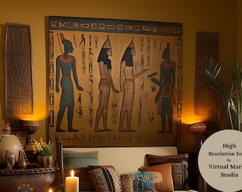 Zoom Virtual Background Egyptian Theme Background | Virtual Workspace | Video Conference | Teams Background | Google Meet | Office Zoom Call