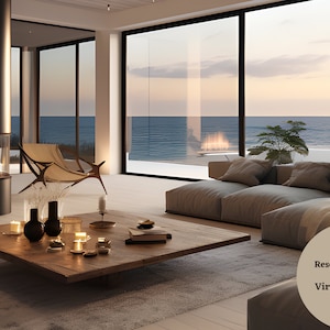 Zoom Virtual Background Living Room Background | Virtual Workspace | Video Conference | Teams Background | Google Meet | Office Zoom Call