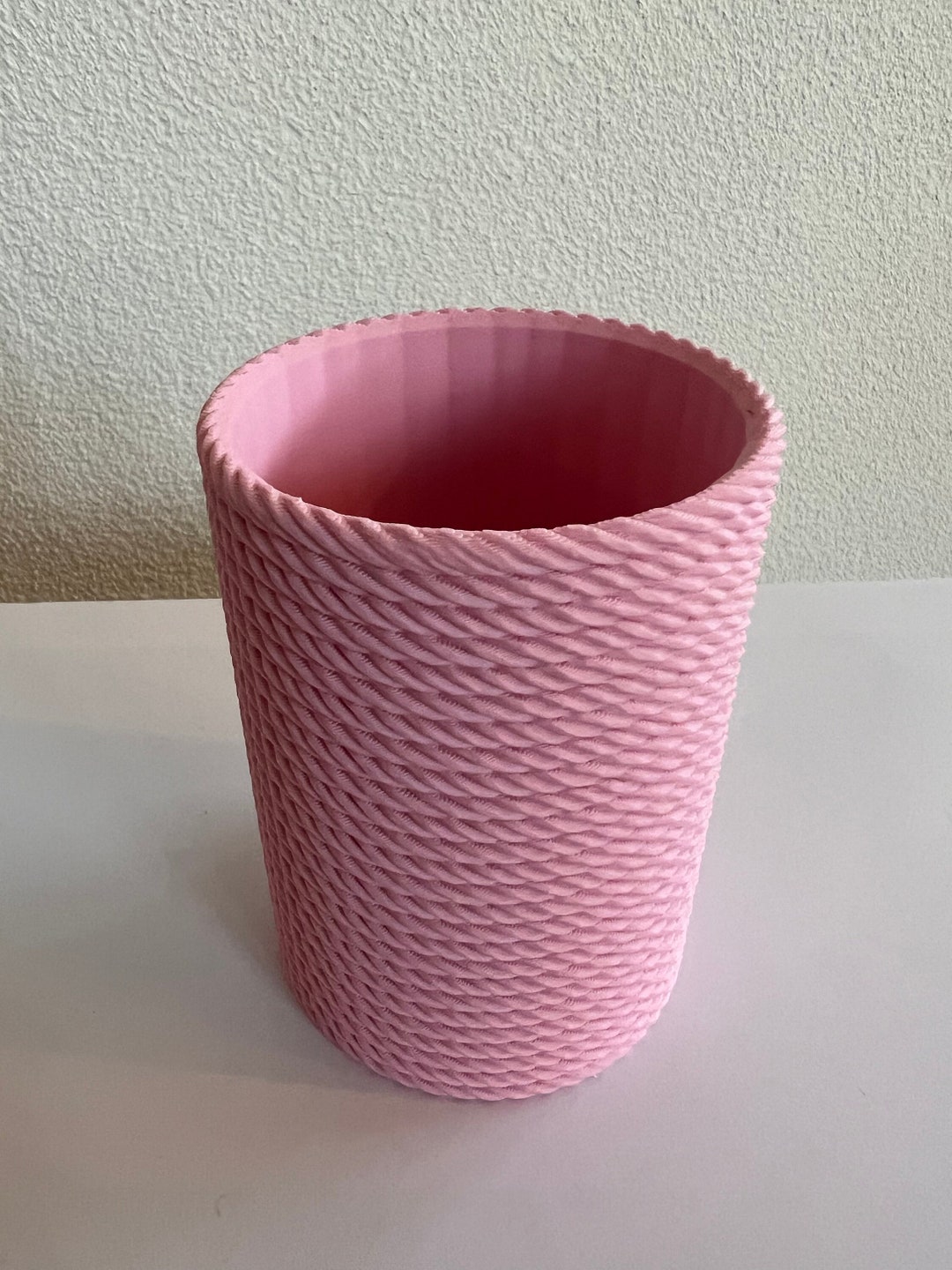 3D Printed PLA Rope Koozie can Holder Keep Your Drinks Stylishly