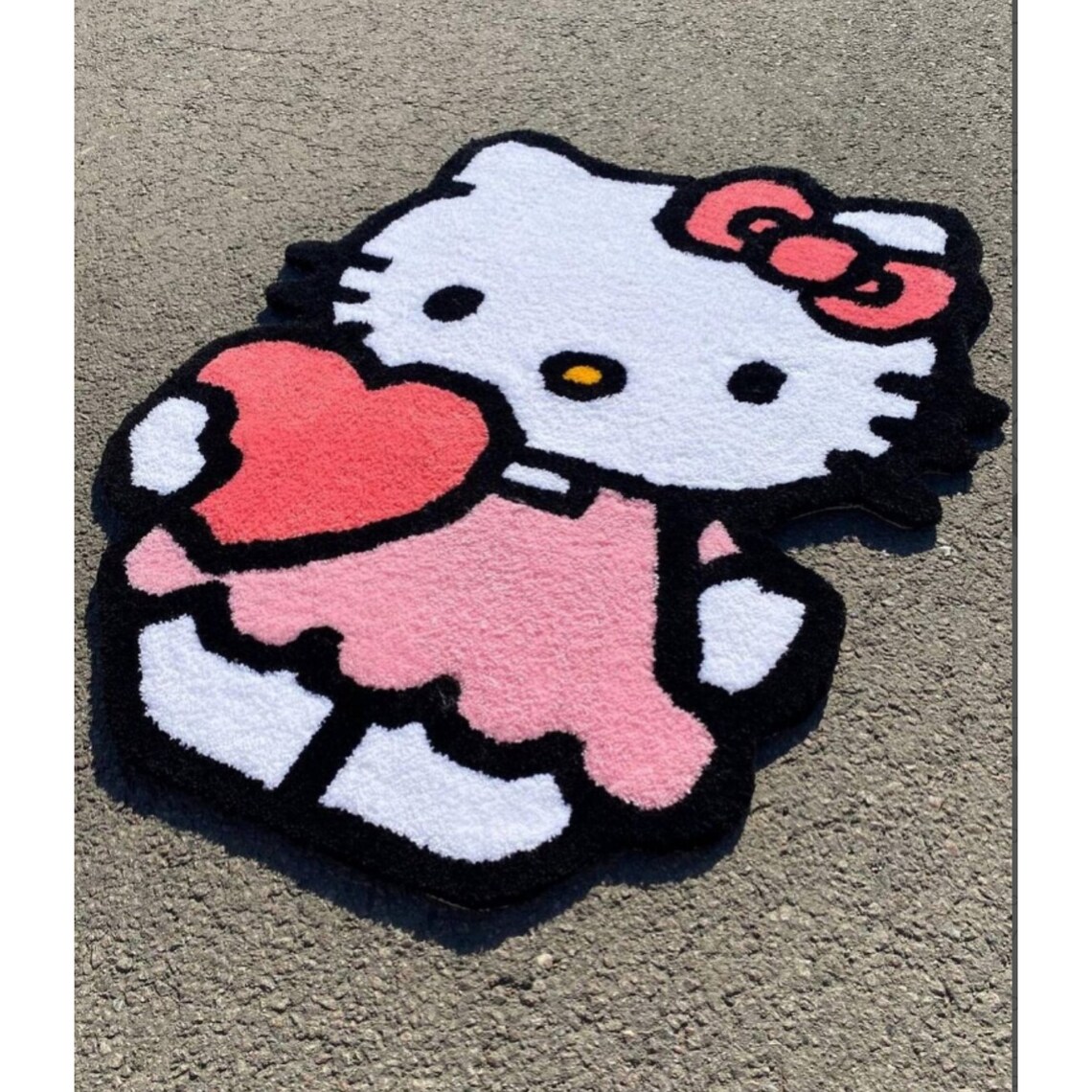 Hello Kitty Rug Tufted Rugs - Etsy
