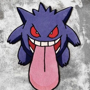 PURPLE ANIMAL RUG / Gamer rug / Christmas Room Décor / Rugs for kids / Hypebeast carpet