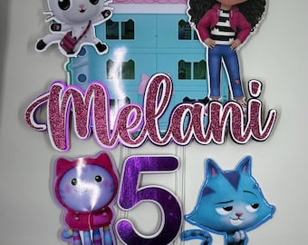 Gabby Dollhouse Cake topper