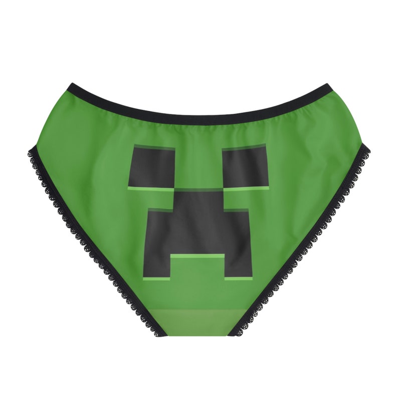 Minecraft Creeper Panties Etsy