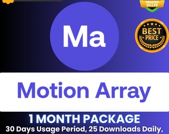 Servizio di download di Motion Array: accesso per 1 mese