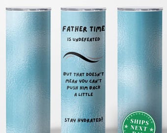 Water Bottle for Runners, Personalized 20 oz Stainless Steel Skinny Tumbler, Custom Fitness Gift for Joggers, Athletes and Coaches