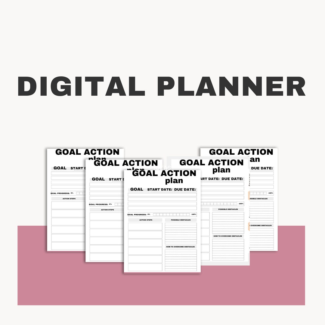 Basic Objective Planner The Ultimate Goal Planning | Self Development | Better Life ...