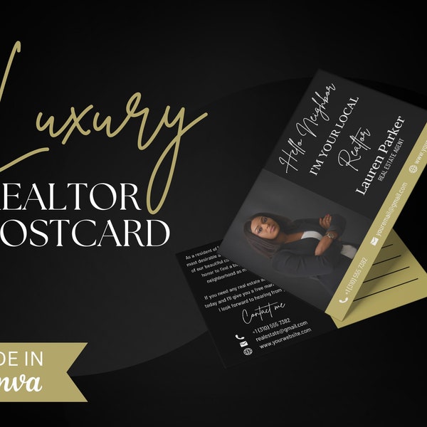 Real estate postcard Real estate marketing Real estate templates Realtor canva template Realtor postcard Real estate agent templates