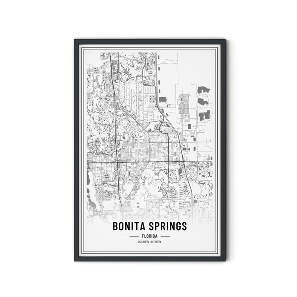 Map of Bonita Springs Florida - Il 600x600.5105713202 H4p0 
