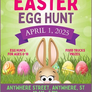 Egg Hunt Flyer