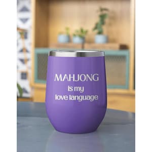 Mah jongg gift, Mah jongg gifts, Mahjong cup, Mahjong gift, Mahjong gifts, Personalized tumbler, Mahjong gift items, Mahjong accessories