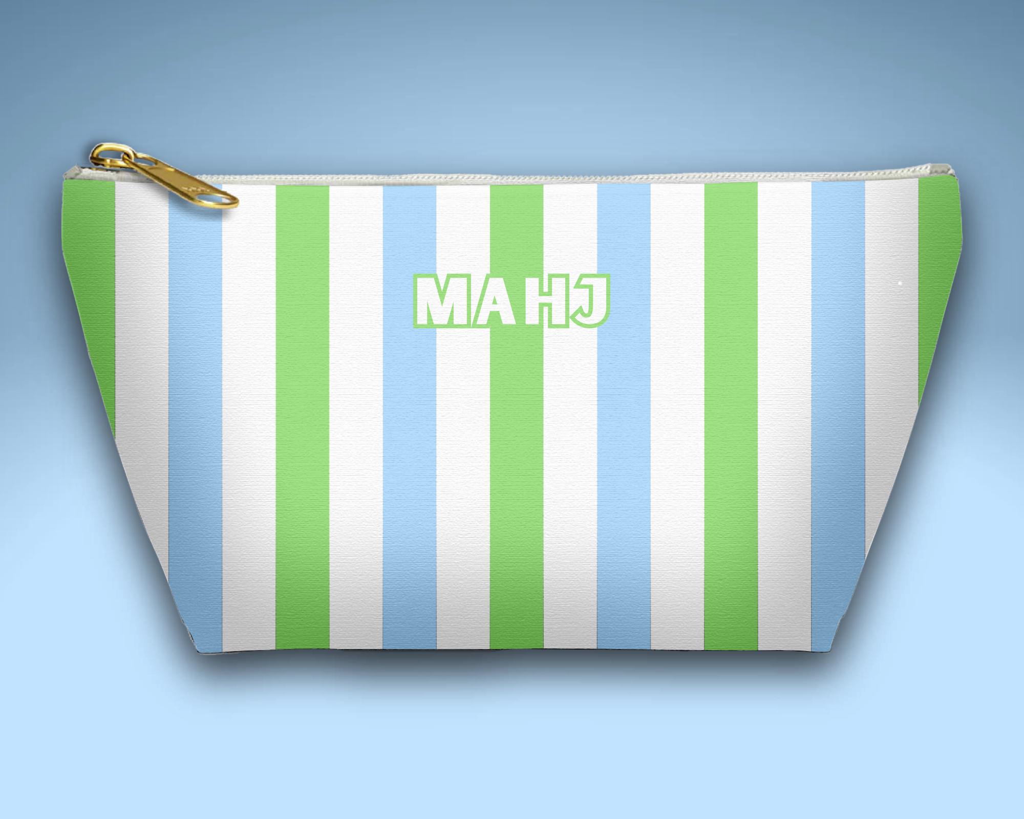 Shinylin 3 Pcs Empty Mahjong Tile Bags With Zipper Set Embroidered Mahjong Canvas Carrying Tote PVC Bag Nylon Pouch For Women(Blue