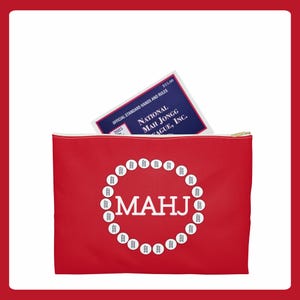Mahjong Card Holder, Mahjong Card Clutch, Mahjong Card Cover, Mahjong Card Covers, Mahjong Card Bag, Mahjong Card Folio, Mahjong gifts