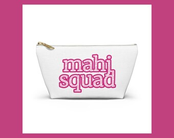 Chic Mahj Squad Tile Bag: Polyester Travel Pouch