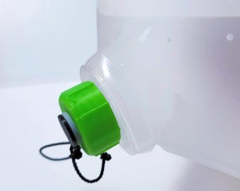 Port Plug for Water Bottle Adapter – Prevent Water Leaks Without Hose – 28mm Bottle Cap Accessory