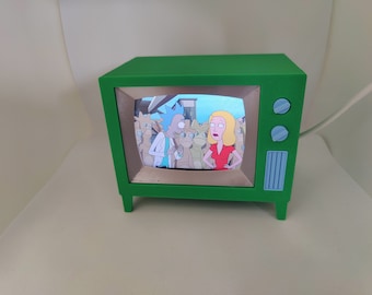 Rick en Morty-tv