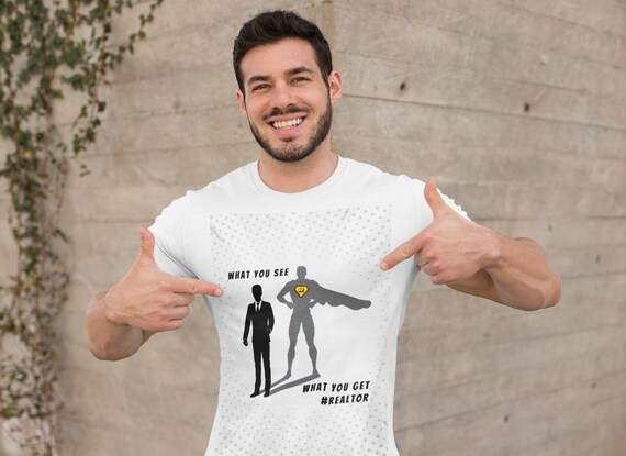 Funny Super Realtor Real Estate T-Shirt Superhero Funny Super Realtor Real Estate T-Shirt Superhero