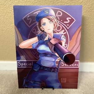 Jill Valentine S.T.A.R.S. 9"x12" Print | Resident Evil