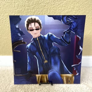 Albert Wesker 9"x9" Print | Resident Evil / Dead by Daylight
