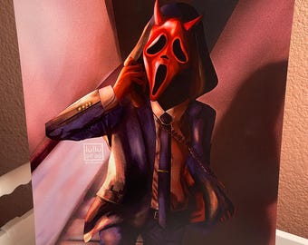 Ghostface 9x9 Art Print