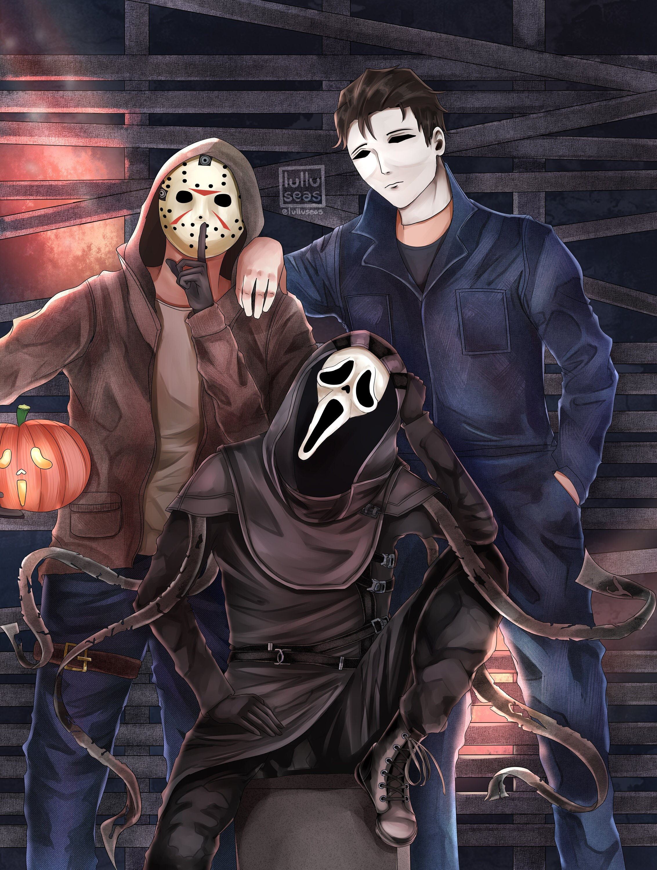 Ghostface, Myers, \u0026 Jason 9\, image size:2265x3000