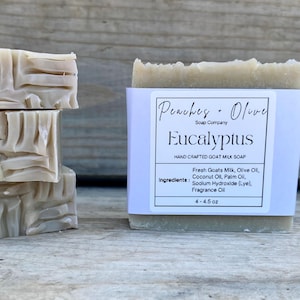 Fresh Goat Milk Soap | Eucalyptus |