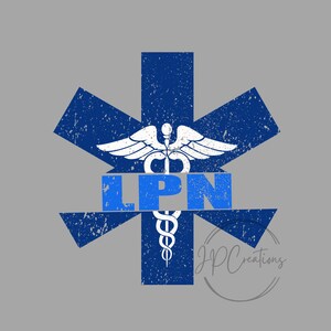 Lpn png e svg, download sublimatico di tecnico medico di emergenza png, file png digitale