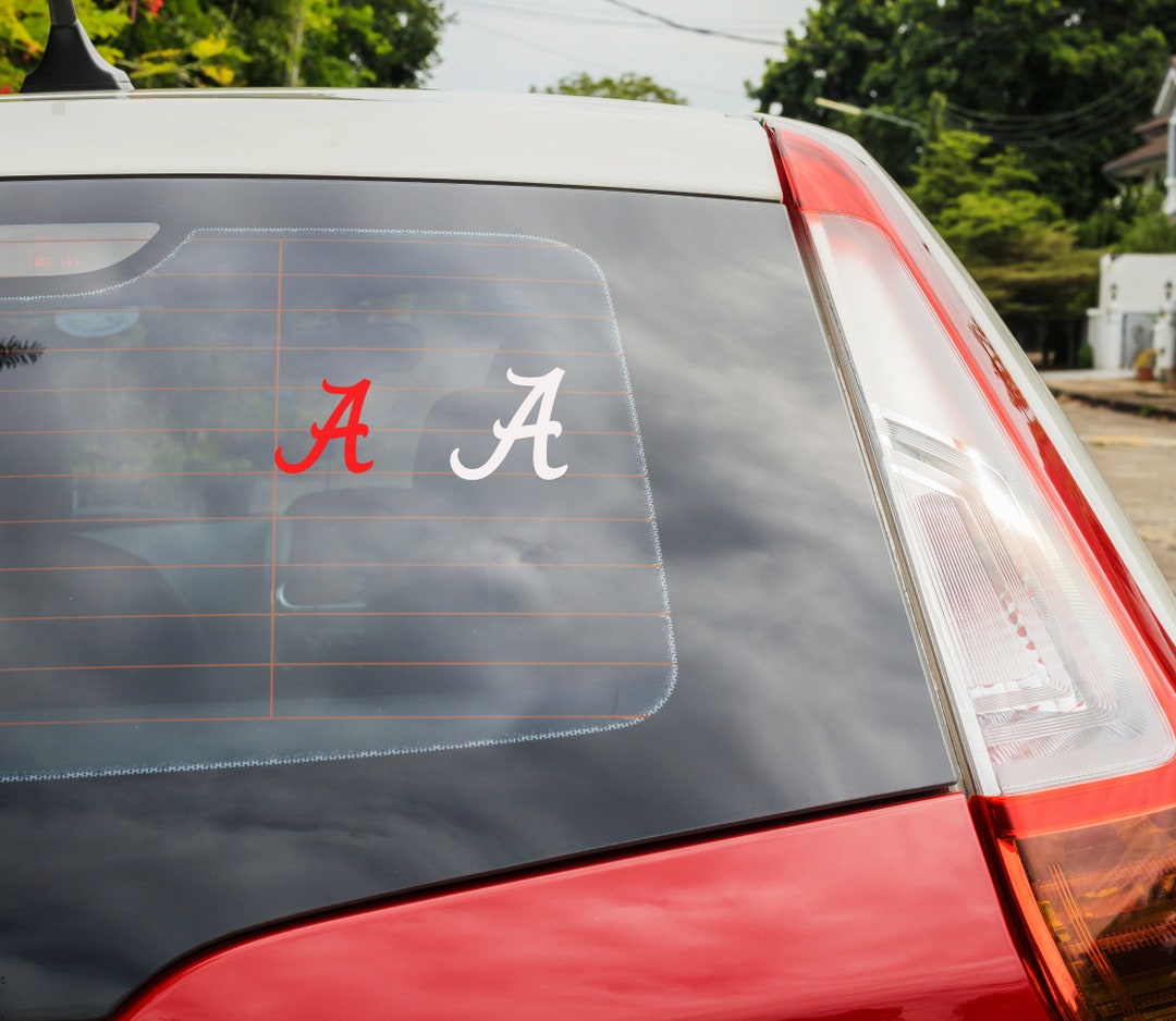 Alabama Decal 2 3 or 4 Inches Red or White alabama Car - Etsy