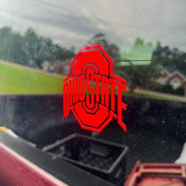 Ohio State Decal Etsy