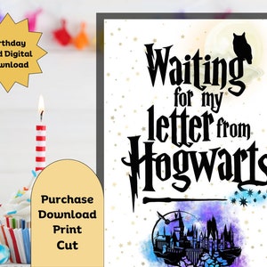 Harry Potter personalised birthday party invitations - DIGITAL ONLY by  Katch a Star Designz