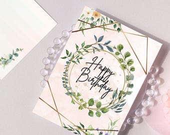印刷可能な宗教的な誕生日カード、印刷可能な誕生日カード、大きなフォントの誕生日カード