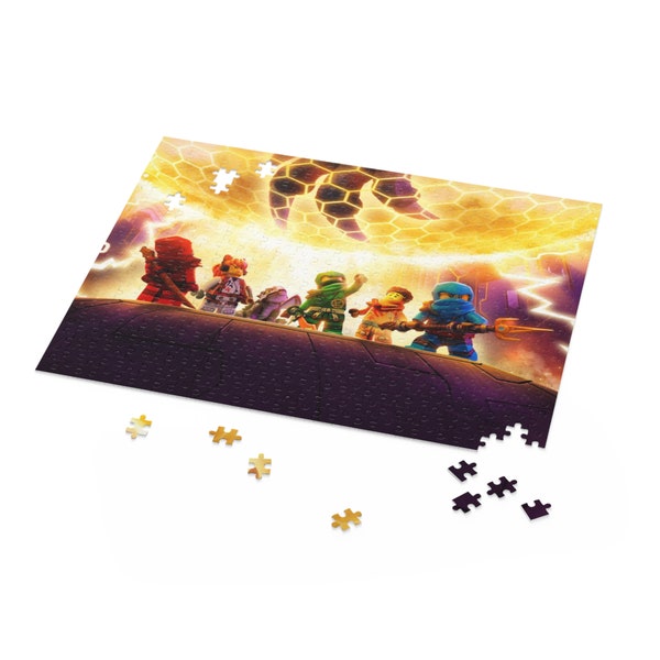 Puzzle Ninjago (120, 252, 500 pièces)