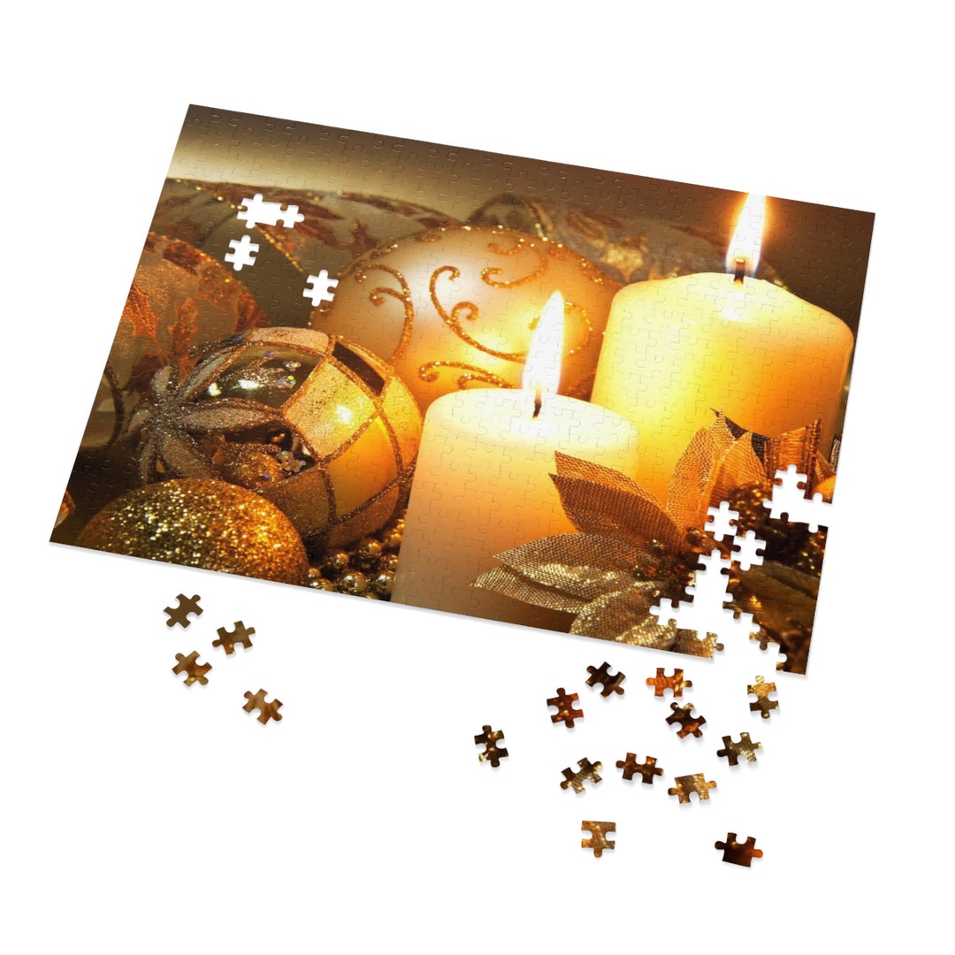 Tis the Christmas Season Jigsaw Puzzle 30 110 252 Etsy