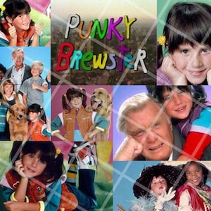 Punky Brewster Digital Tumber Wrap 20 oz Straight Tumbler, Instant Download PNG