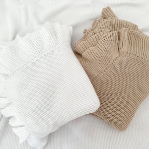 Knitted Baby Blanket | Heirloom Baby Blanket | Baby Blanket | Baby Shower Gift | Newborn Gift | Knitted | Gender Neutral | Nursery Decor