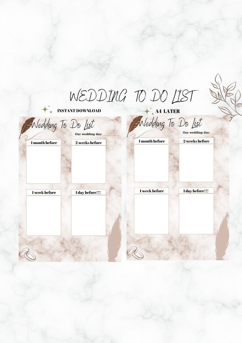 Editable Wedding Checklist Template Online Wedding Checklist Etsy Editable Wedding Checklist Template Online Wedding Checklist Etsy