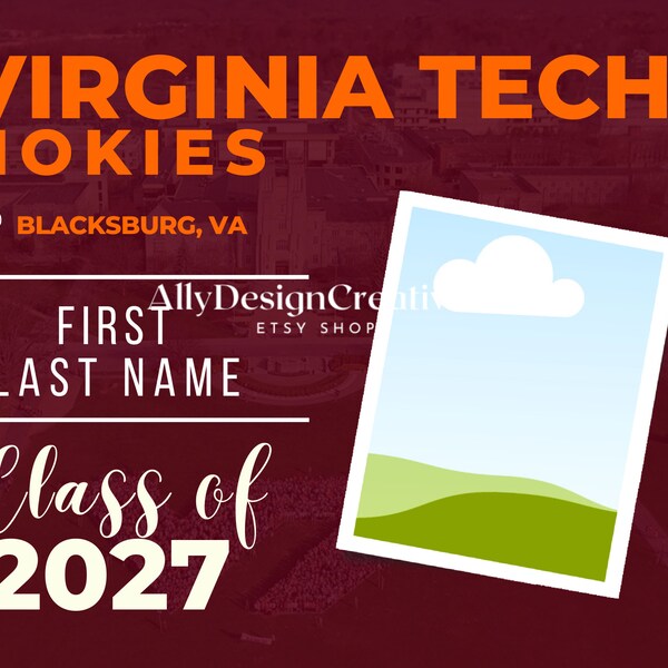 Virginia Tech Etsy