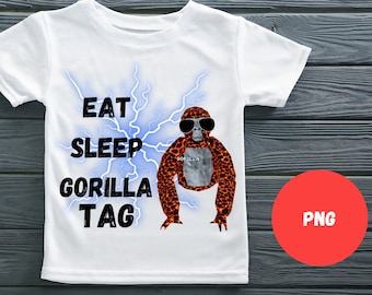 gorilla tag png | gorilla tag | gorilla tag iron on | gorilla tag image | trending png | kids gorilla tag |  eat sleep gorilla tag