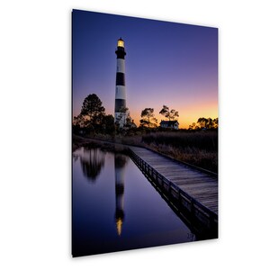 Bodie Island Lighthouse Sunset Photography Print: Outer Banks Art