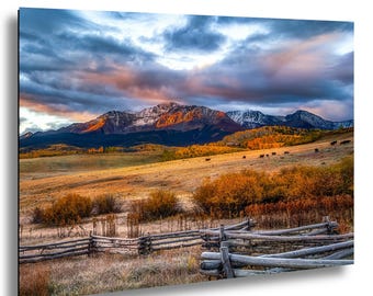 Colorado Fall Aspens Photography Print: Scenic Rocky Mountains