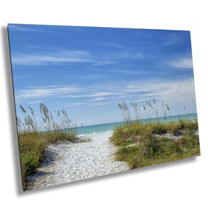 Florida Beach Path Anna Maria Island Bradenton Gulf Coast, Photography Print, Acrylic, Canvas, Metal
