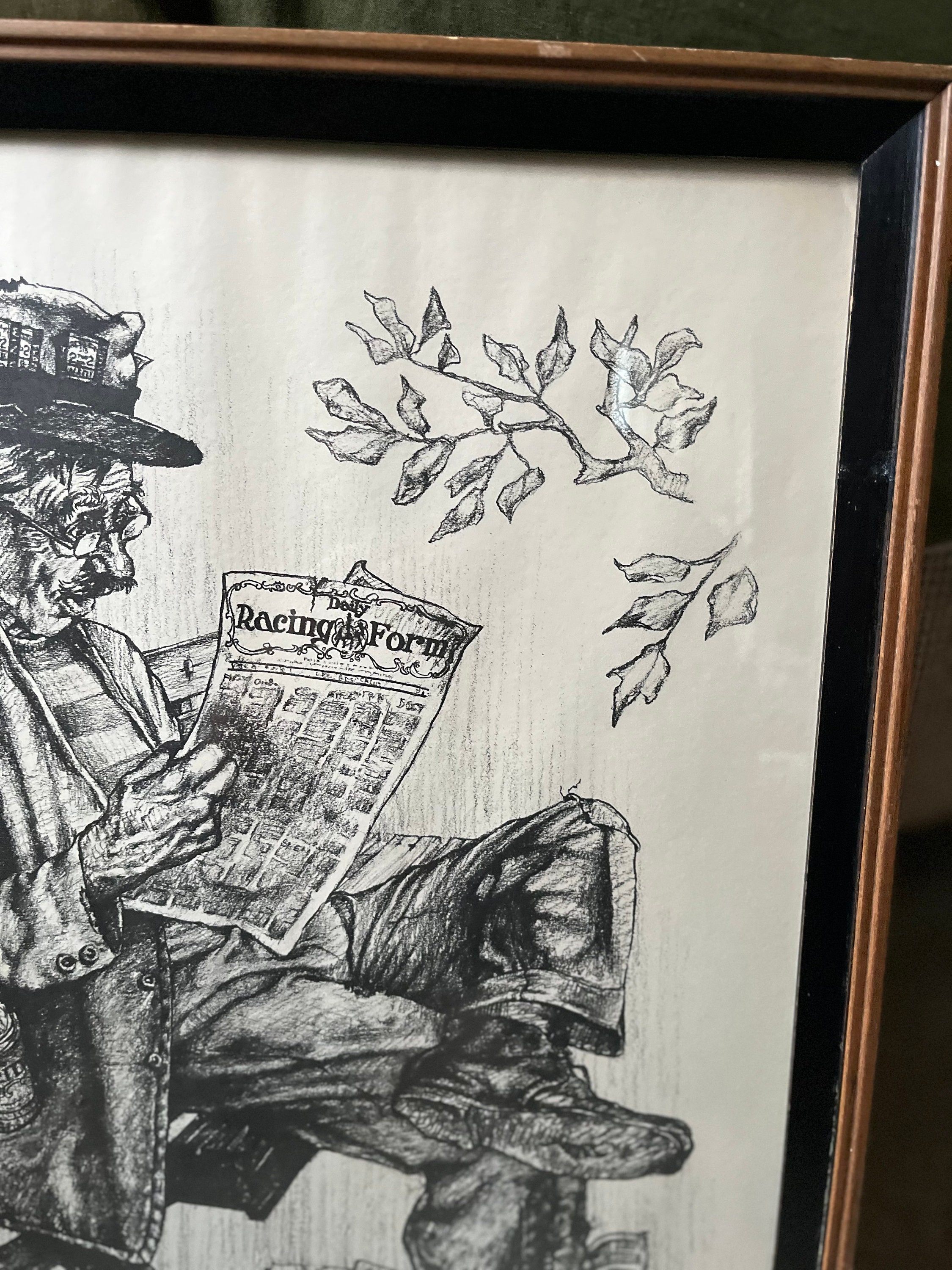 Jim Daly 鉛筆画 WALL STREET JOURNAL