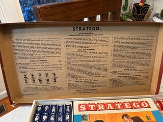 Stratego – Vintage Game Collection – Gioco Da Tavolo In Scatola Di Legno – Edizione Da Collezione
