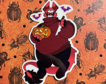 Bob Velseb Glow In The Dark  Sticker