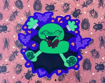 Two Tpot ( the power of two) Halloween sticker