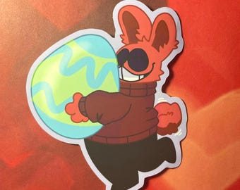 Easter egg bob velseb sticker