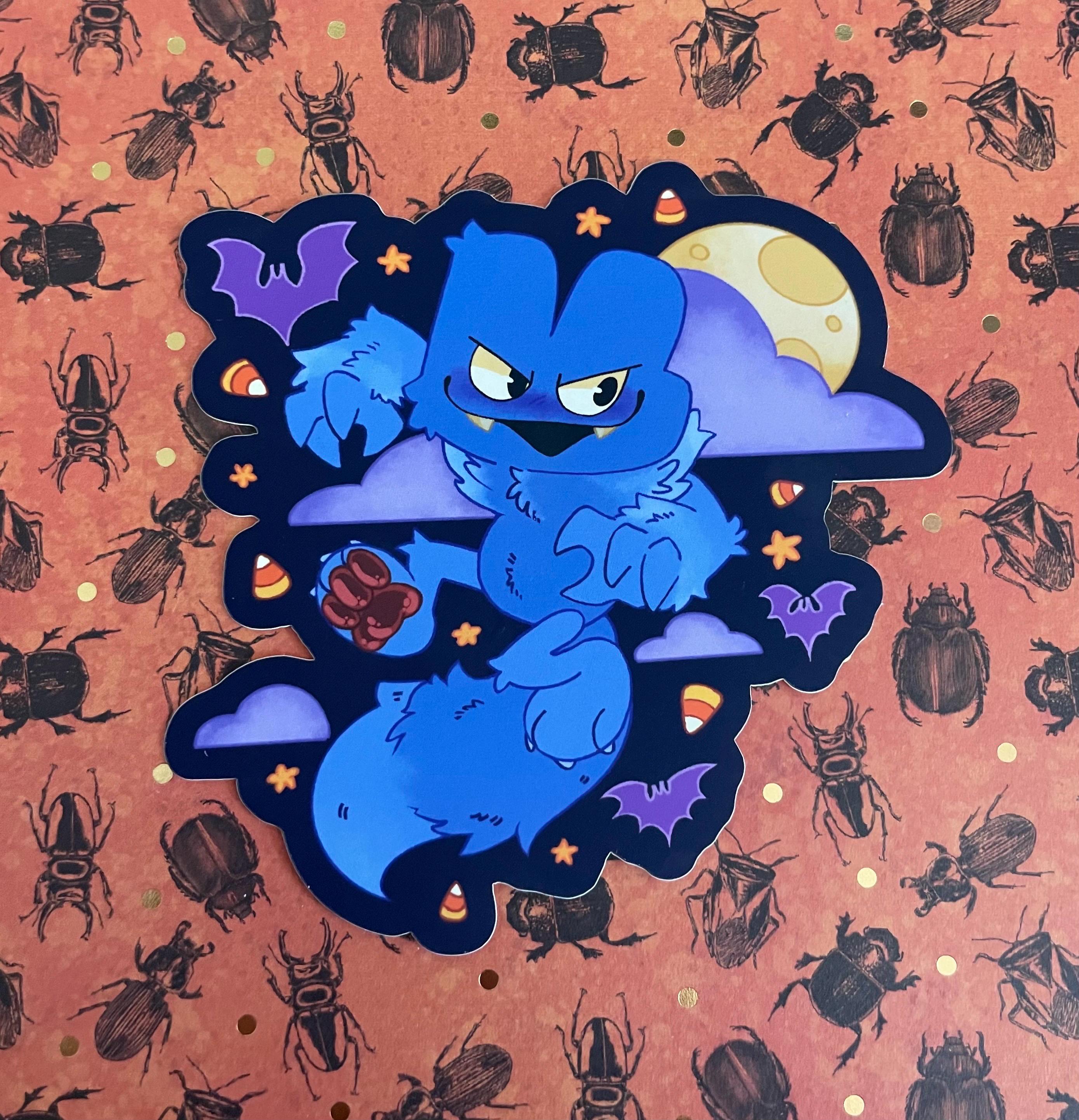 Matte sticker of 4 from BFDI, (Battle  of dream Island)