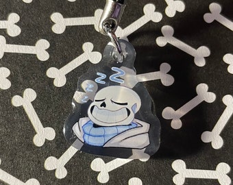 Sans from Undertale Phone charm