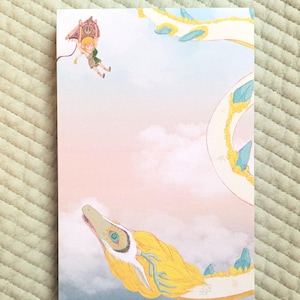 TotK Link and Light Dragon (LoZ)